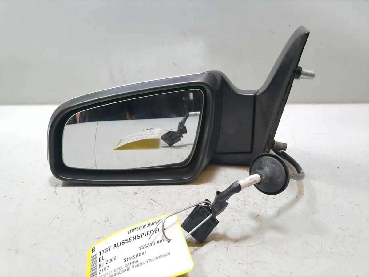 Opel Zafira B original Außenspiegel links elektrisch verstellbar beheizt Z157 Starsilber Bj.2006